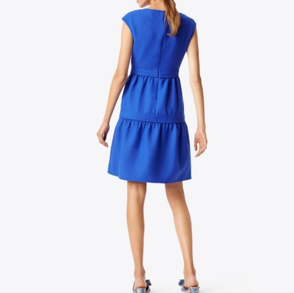 Tory Burch Royal Blue Jane Dress Women's Size 8 - Picture 10 of 12